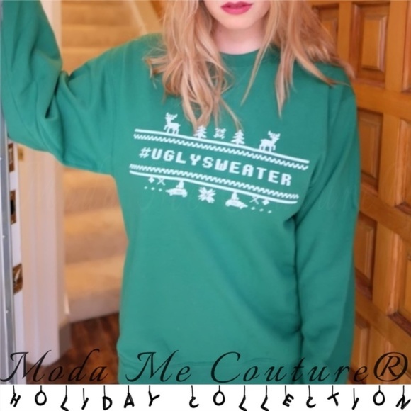 MODA ME COUTURE Tops - Christmas Sweatershirt